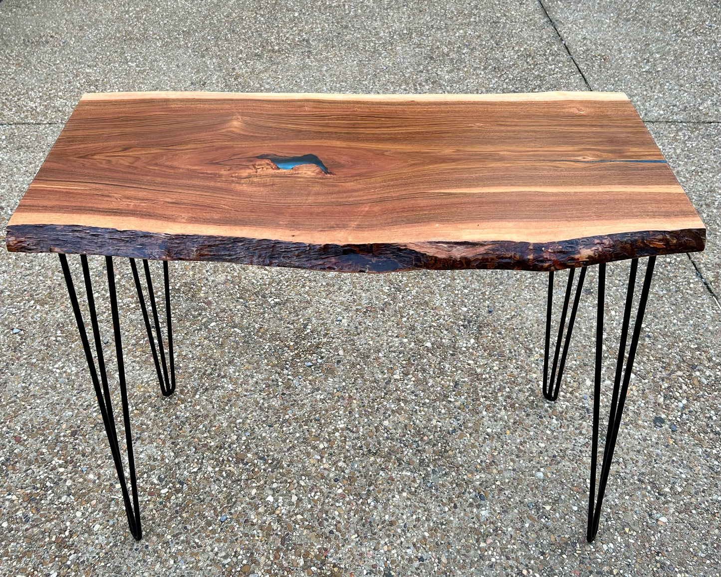 Live Edge Patagonian Rosewood Table