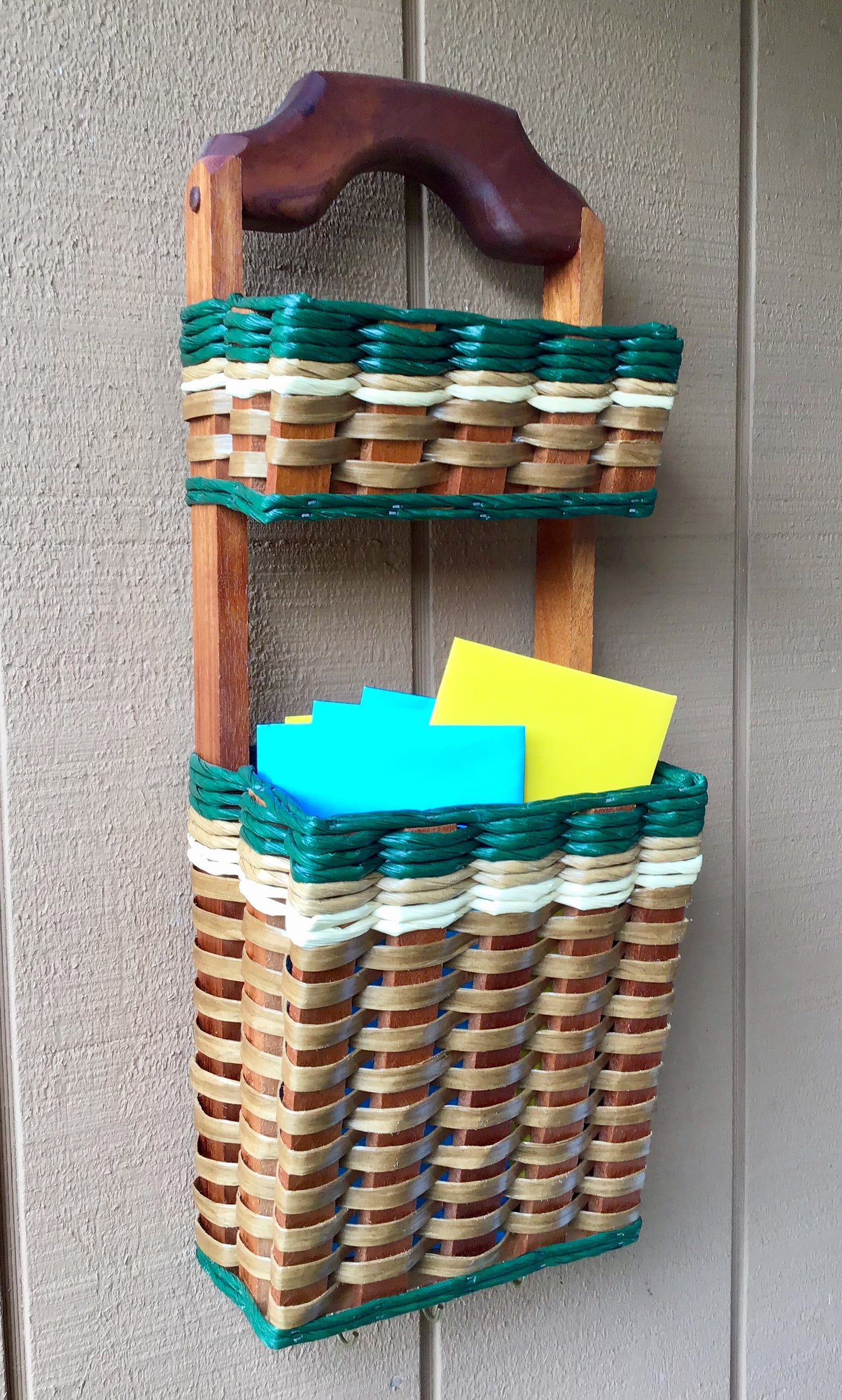 Wall Organizer Double Basket