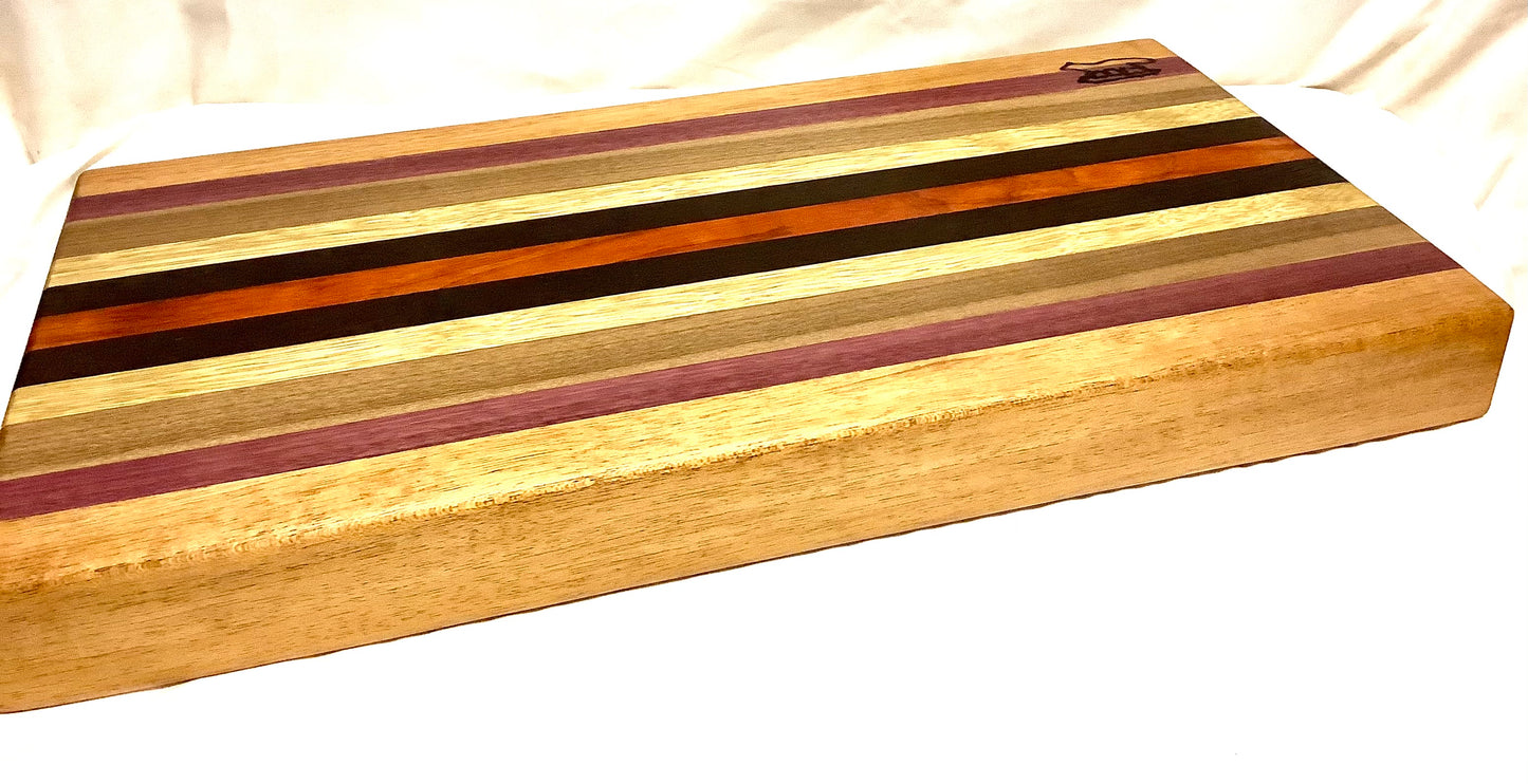 Cutting Board--Thick Large Stripes Board