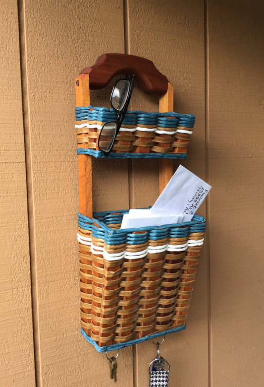 Wall Organizer Double Basket