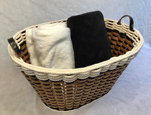 Laundry Basket-Cottage Black