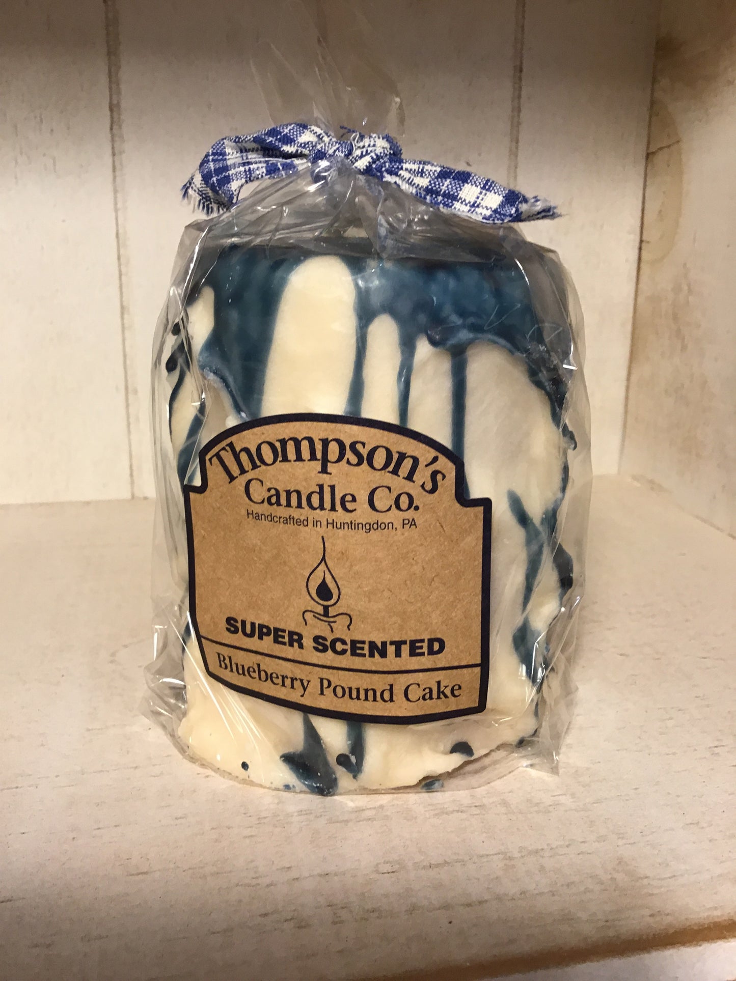 Candle-Blueberry poundcake