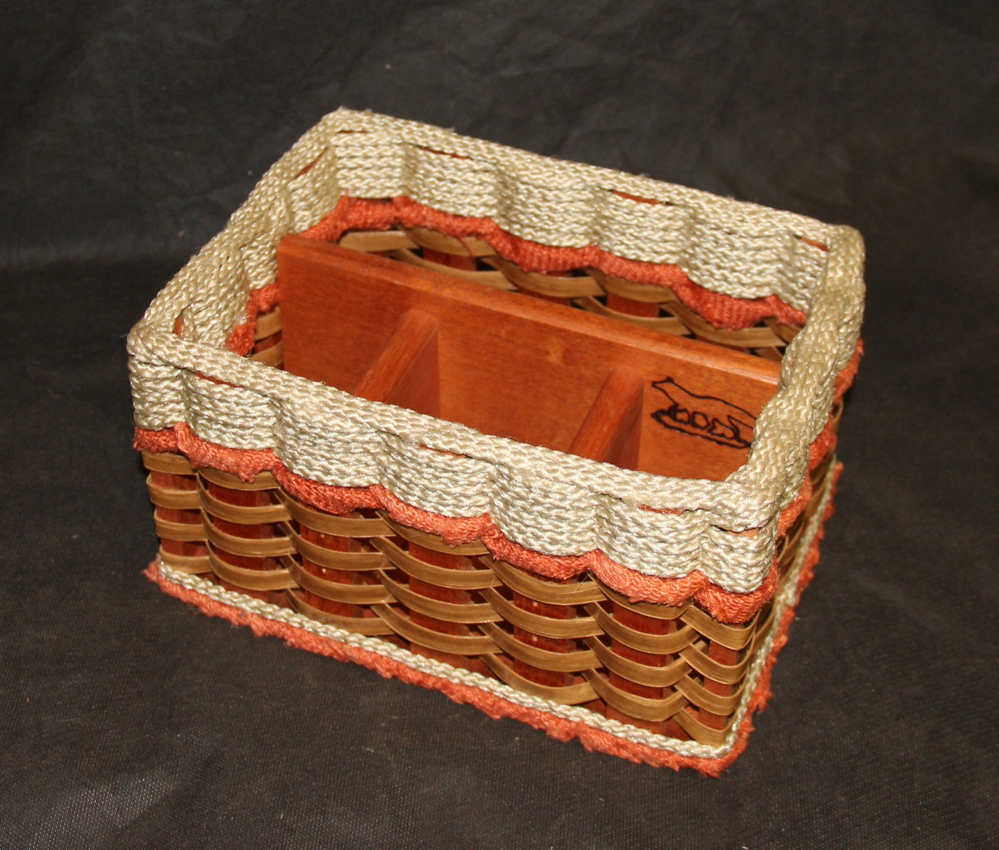 Silverware Basket--Shabby Chic Collection