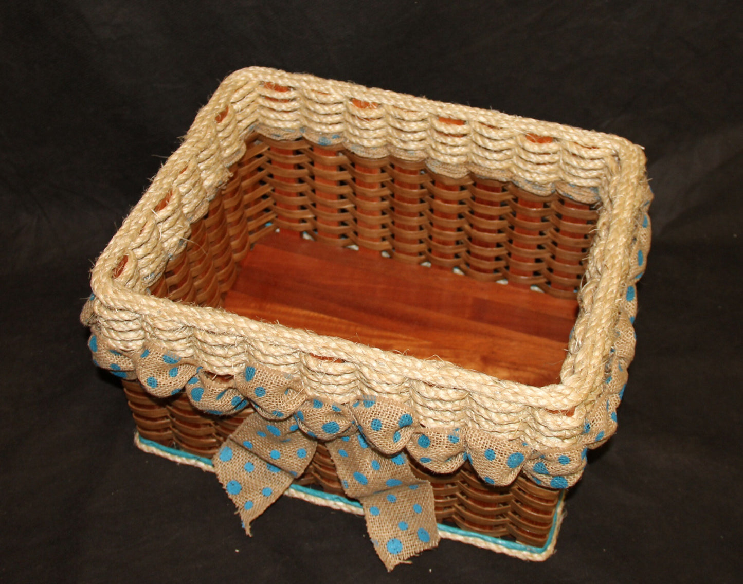 Shabby Chic Collection--Cubby Basket w/o flower