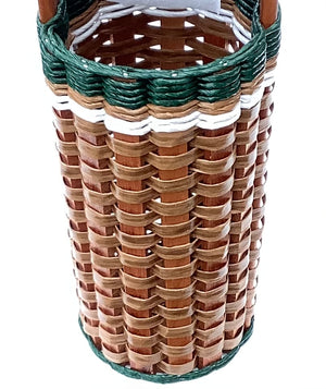 Toilet Paper Basket w/Lid