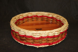 13inch Lazy Susan Basket-Shabby Chic Collection