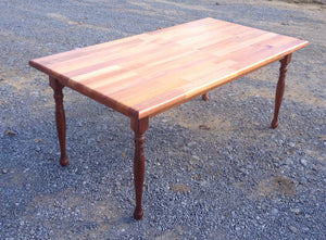 Table-32 x 66-solid mahogany dining room table