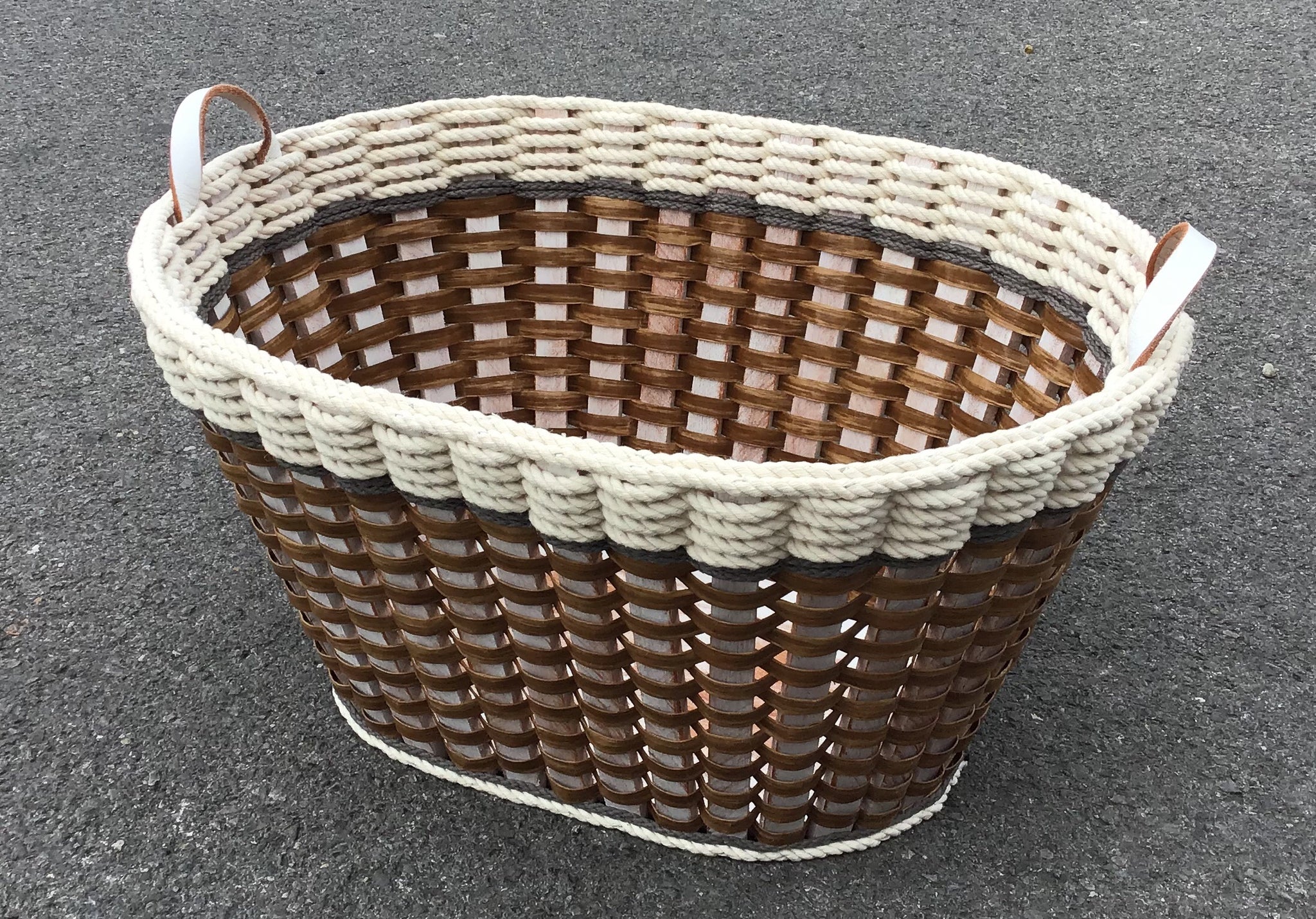 Laundry Basket-Cottage Grey