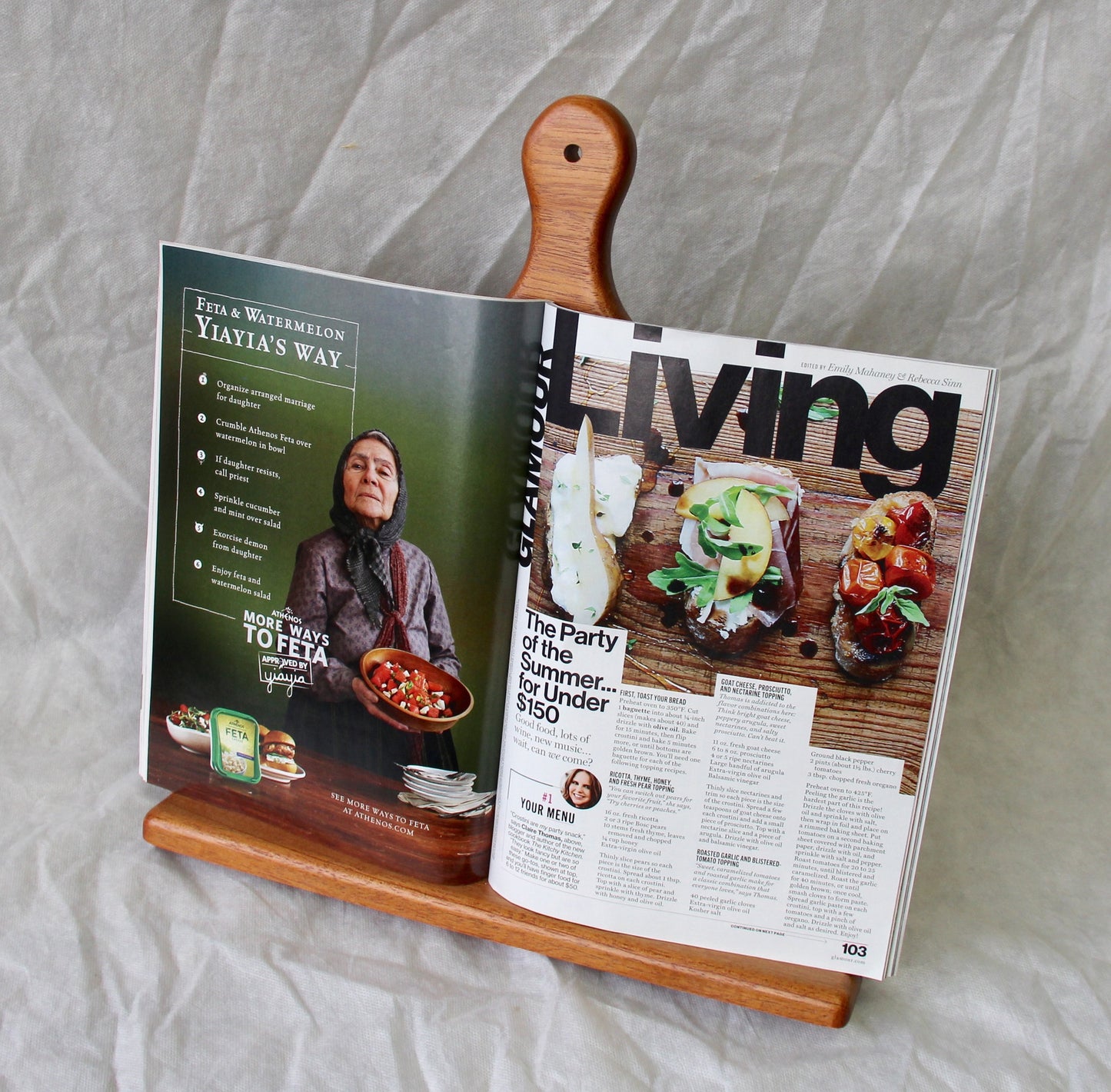 Cookbook stand