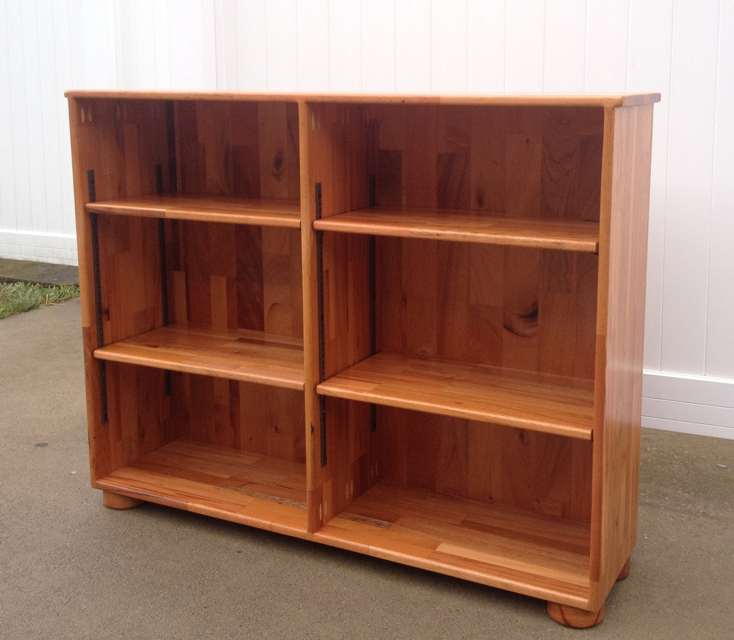 Book Shelf-- 36x48 Solid Mahogany Book Shelf Unit
