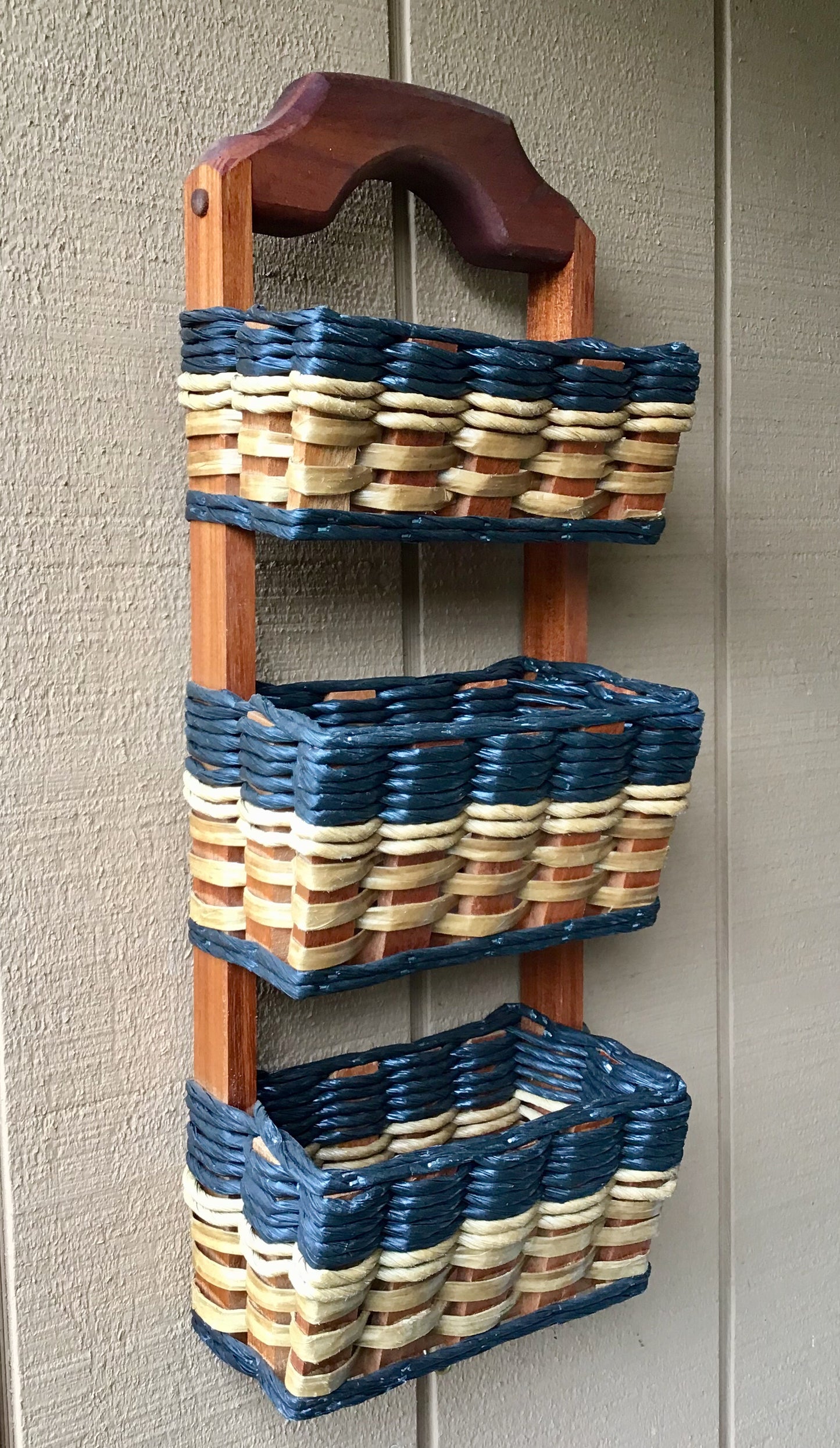 Wall Organizer Triple Basket