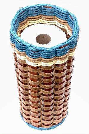 Toilet Paper Basket w/Lid