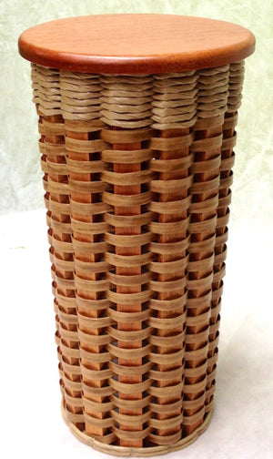 Toilet Paper Basket w/Lid