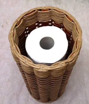 Toilet Paper Basket w/Lid