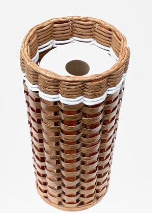 Toilet Paper Basket w/Lid