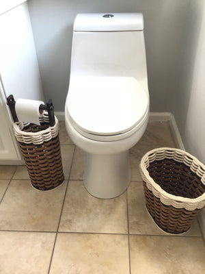 Toilet paper w/dowel-Cottage Black
