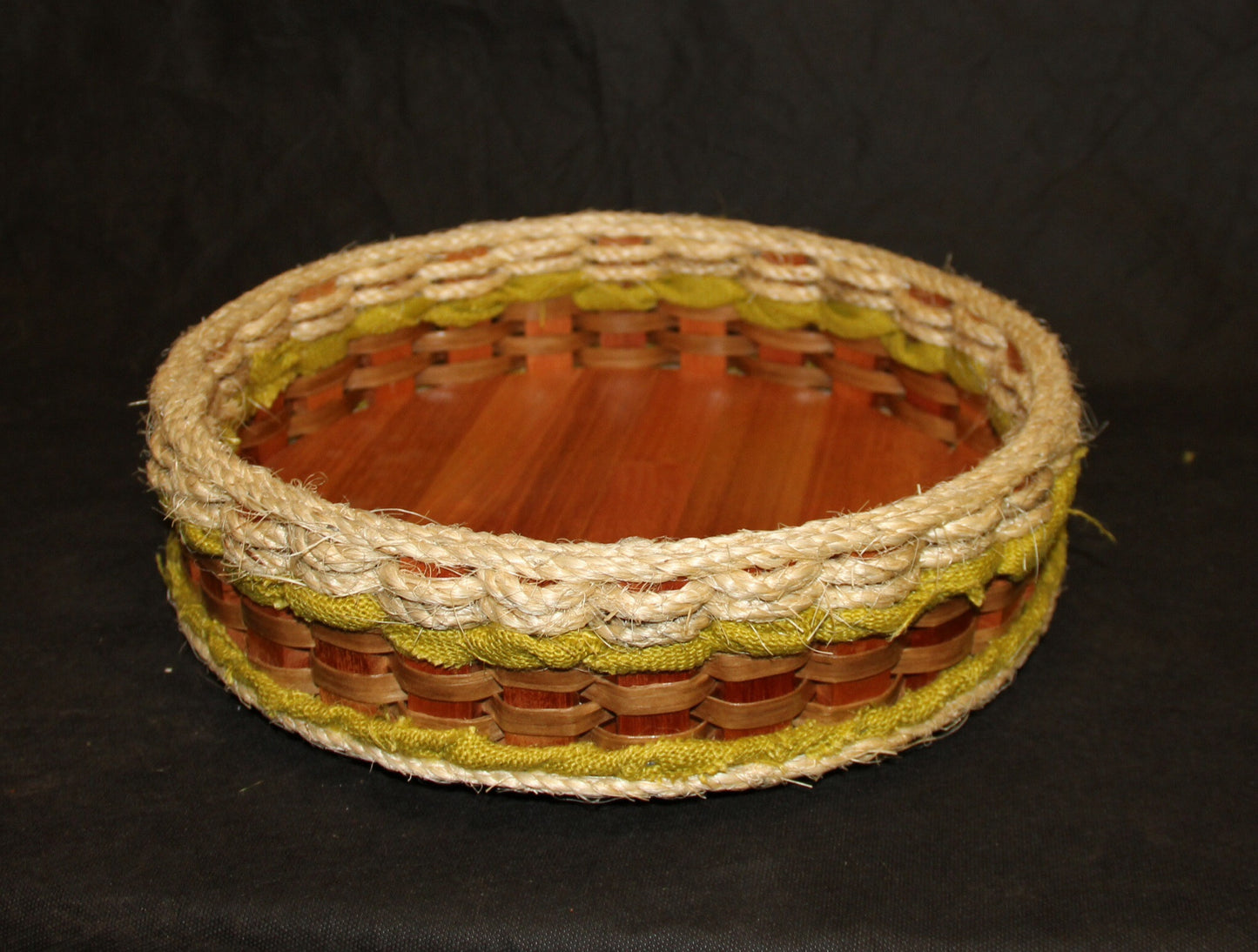 13inch Lazy Susan Basket-Shabby Chic Collection