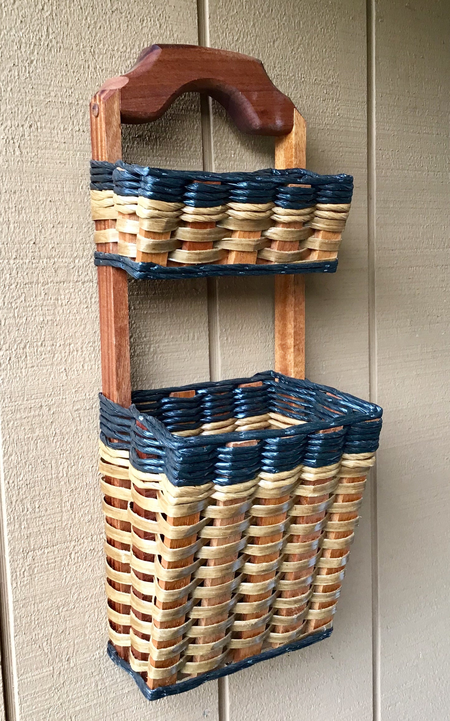 Wall Organizer Double Basket