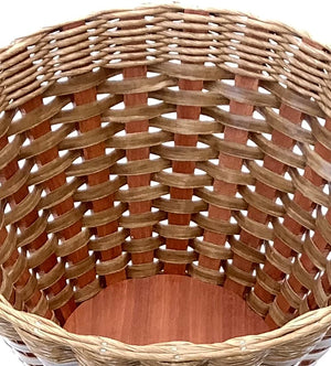 Lidded Fireside Basket