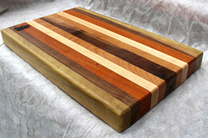 Cutting Board--Thick Large Stripes Board