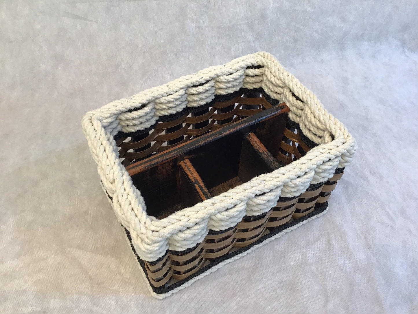 Silverware Basket-Cottage Black