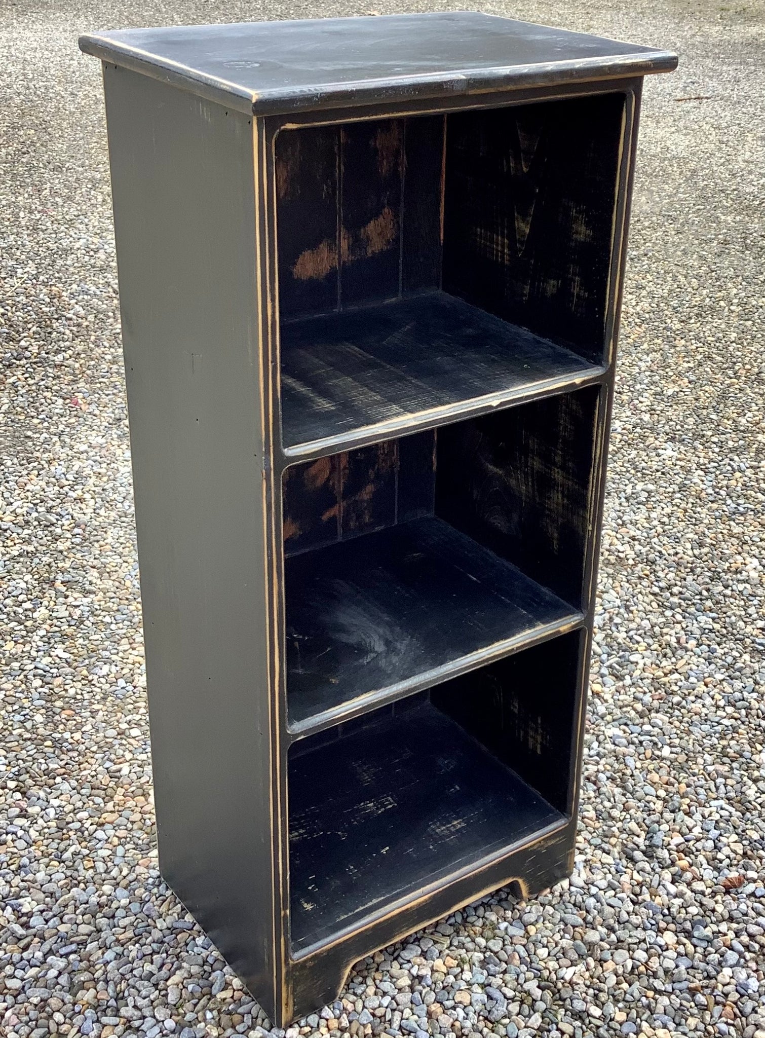 Cubby Book Shelf Unit w/three Cubbies