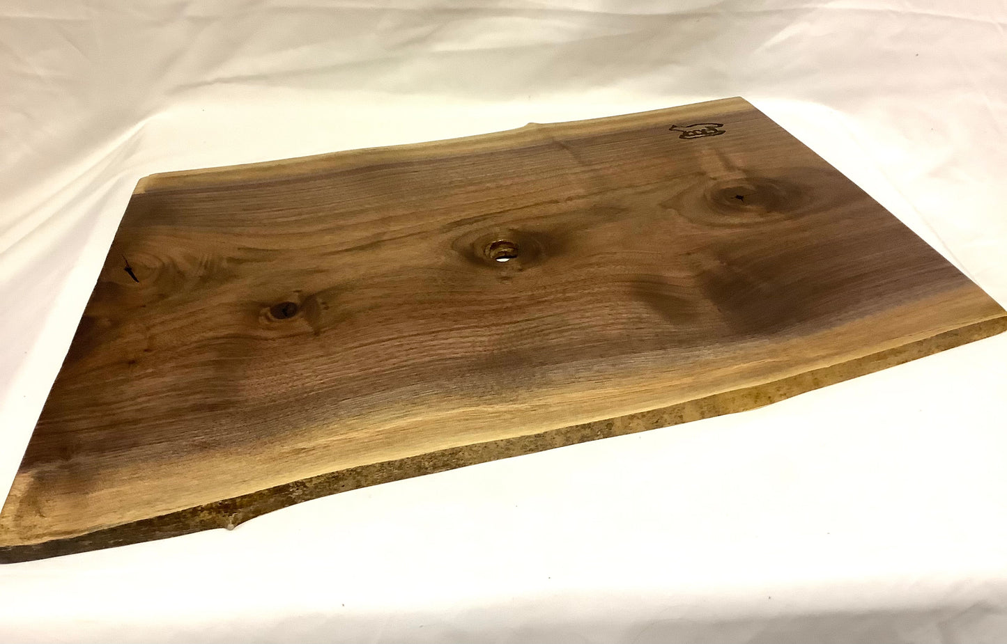 Charcuterie Board-Thin Black Walnut with Live Edge