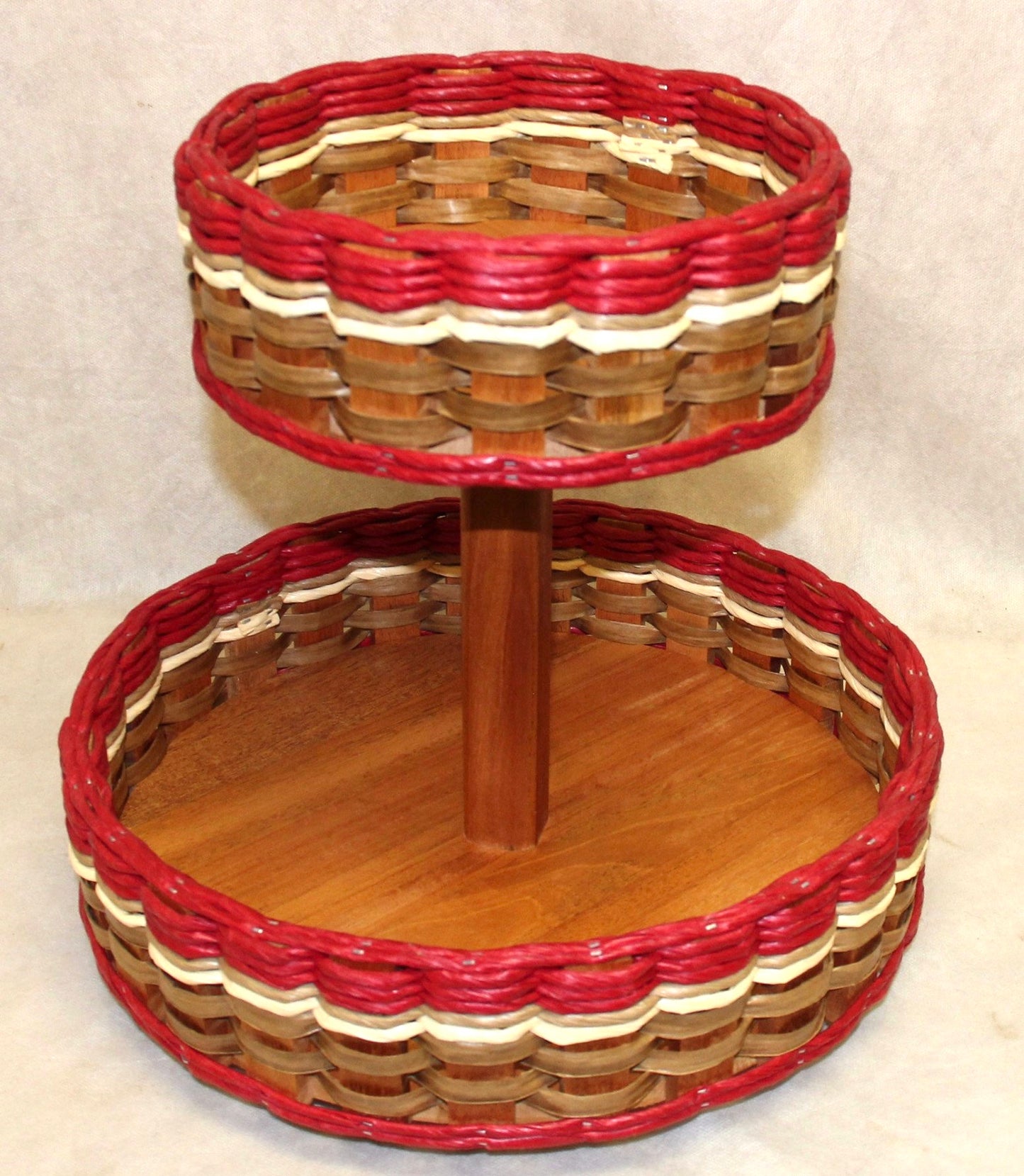 Double Lazy Susan Basket