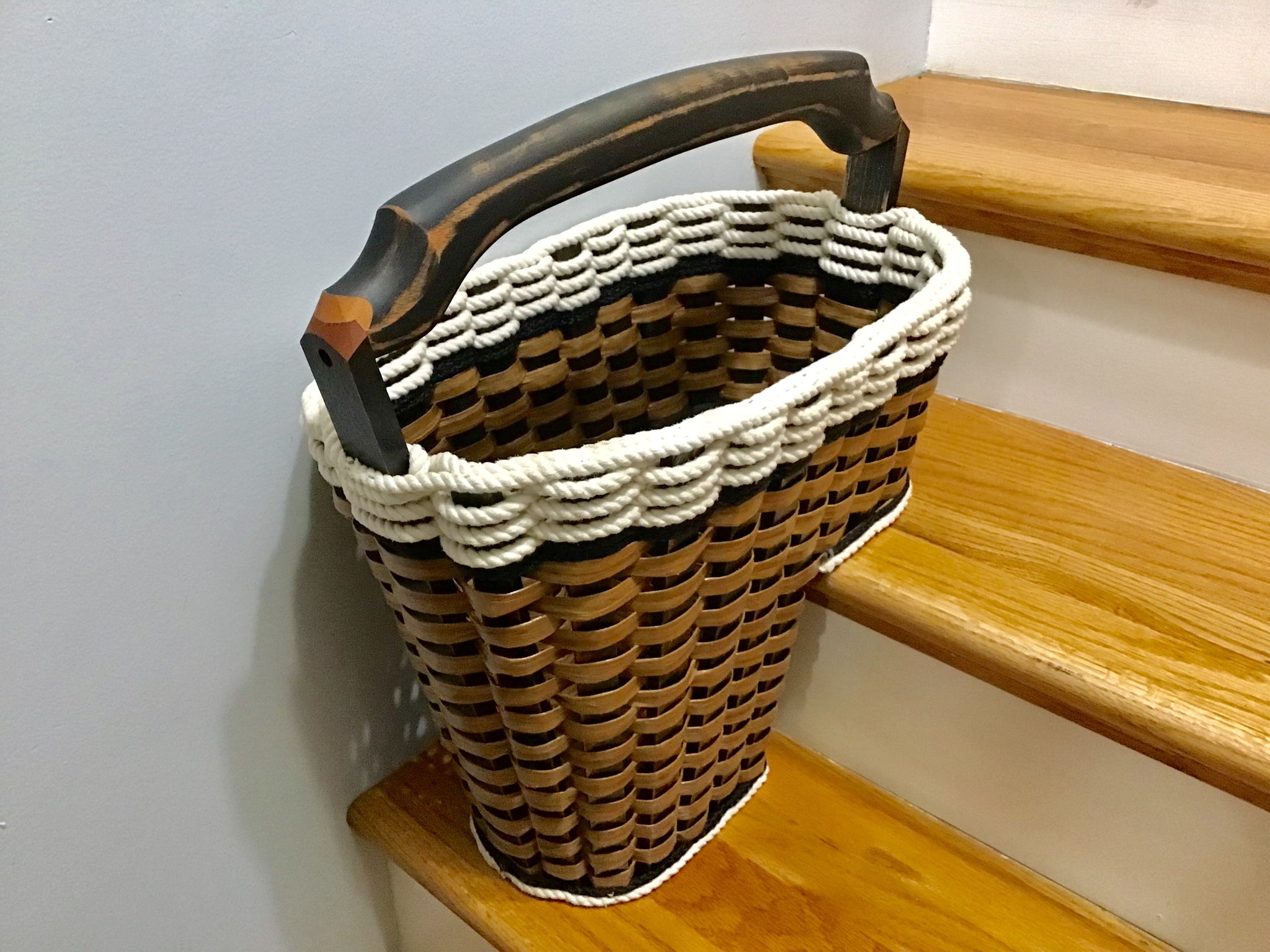 Step Basket-Cottage Black large