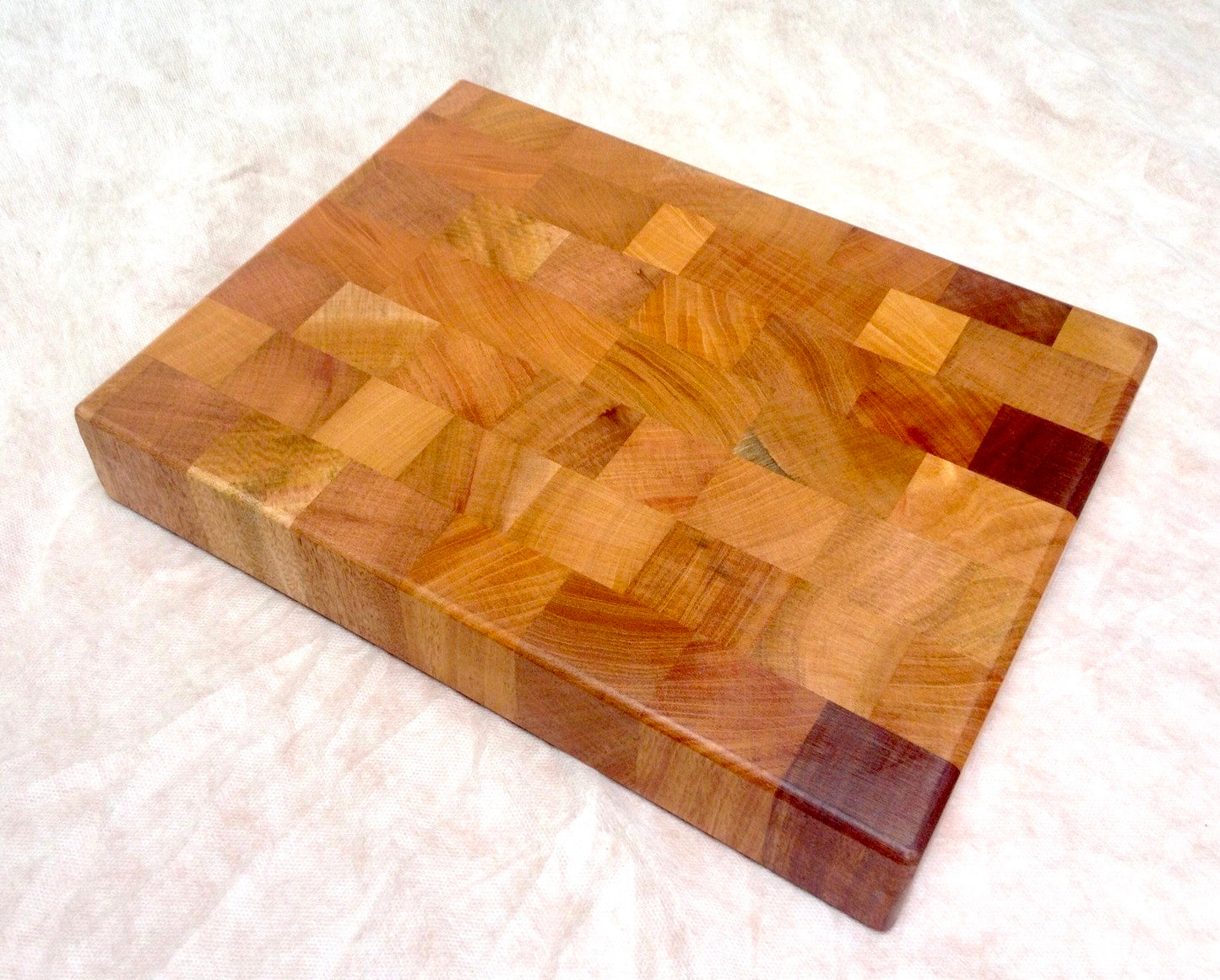 Cutting Board- End Grain Mahogany Cutting Board