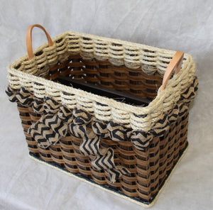 File Organizer Basket-Shabby Chic Collection