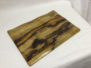 Charcuterie Board with Black Limba Wood