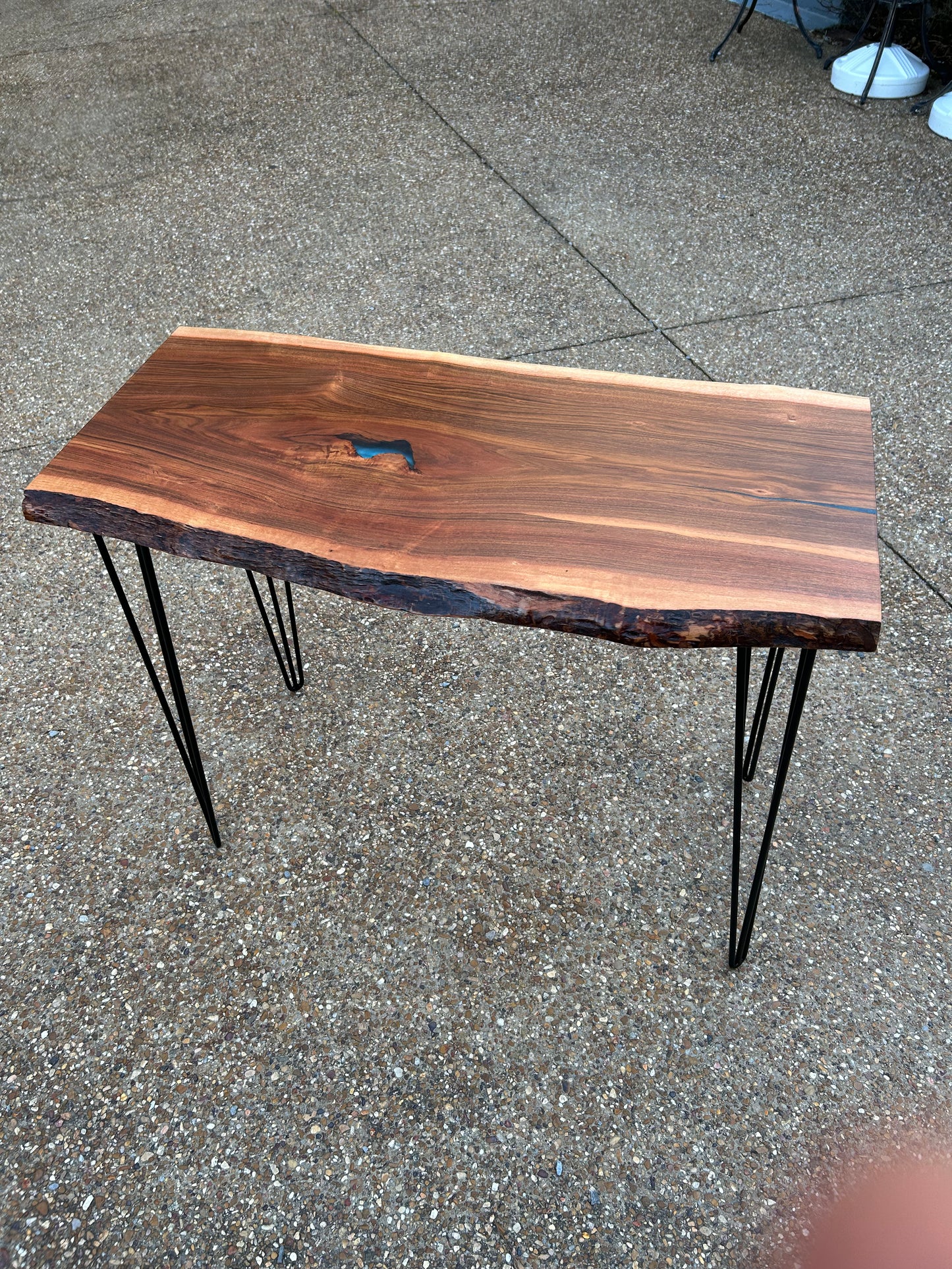 Live Edge Patagonian Rosewood Table