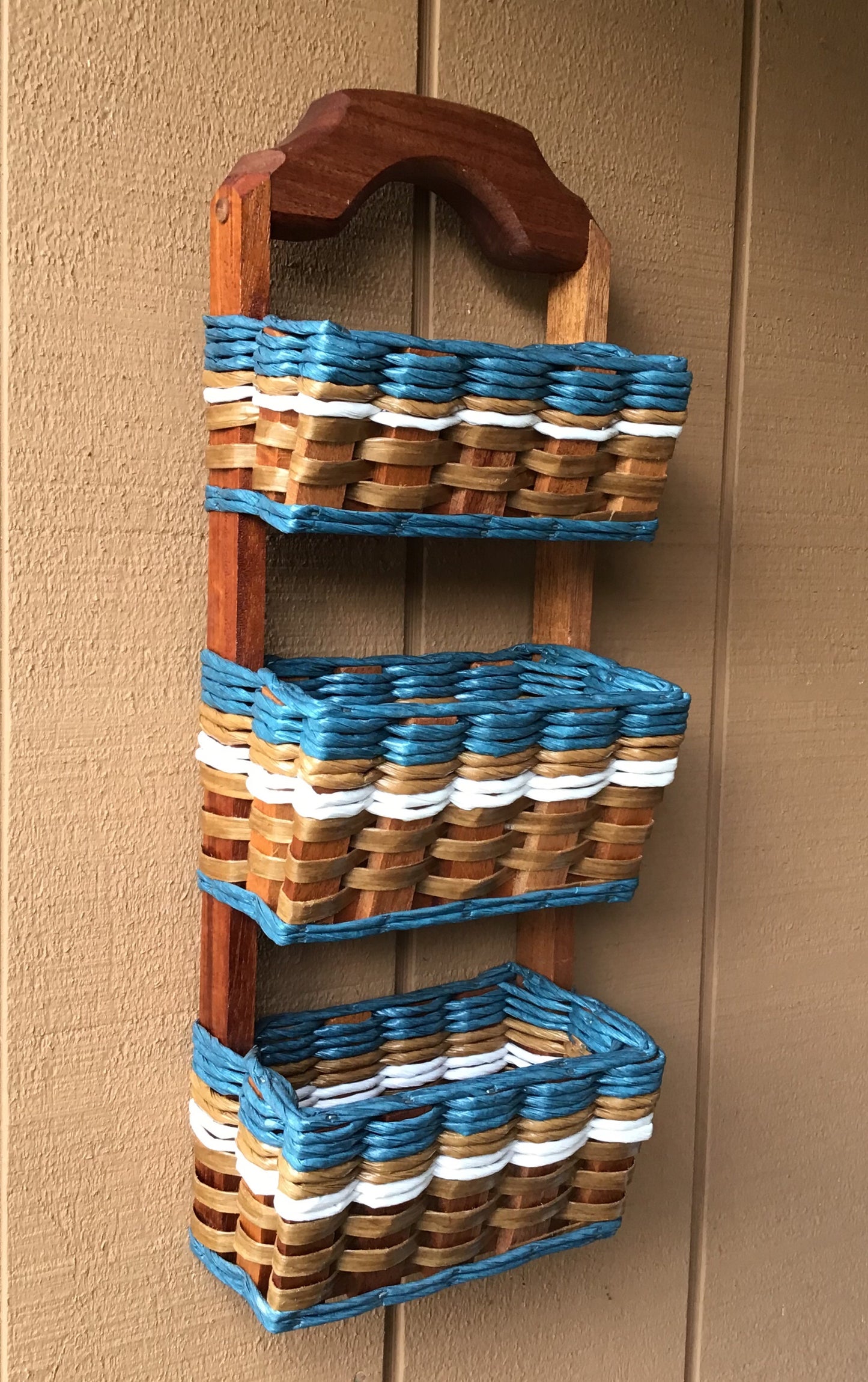 Wall Organizer Triple Basket