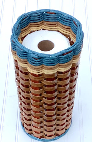 Toilet Paper Basket w/Lid