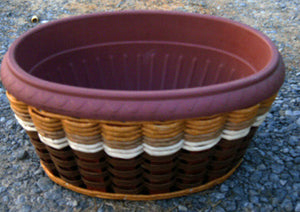 Planter- Oval Planter Basket