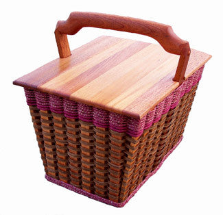 Lidded Picnic Basket-small