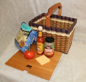 Lidded Picnic Basket-small